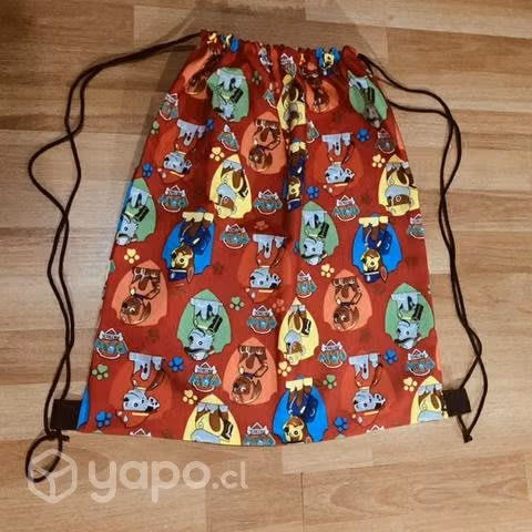 Confección Morral escolar jardín infantil
