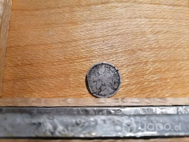 Monedas de 5 centavos chilenos 1922 - 1938