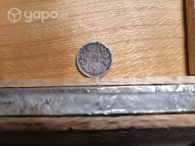 Monedas de 5 centavos chilenos 1922 - 1938