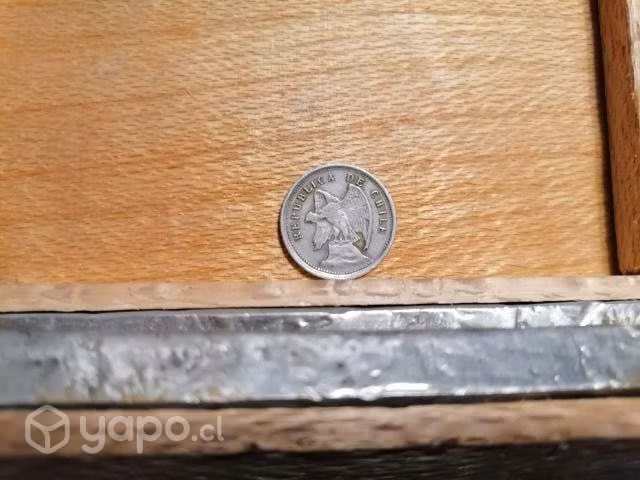 Monedas de 5 centavos chilenos 1922 - 1938
