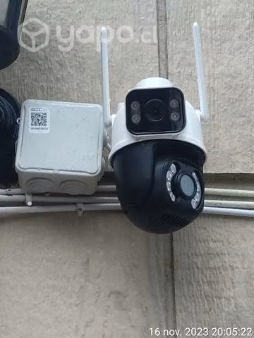 Camara wifi exterior 8mp