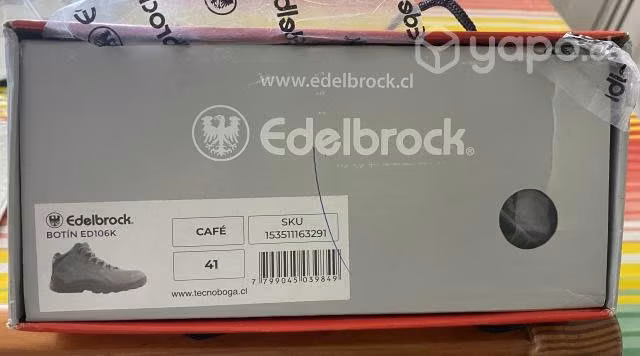 Zapato de seguridad EDELBROCK talla 41 Nuevo