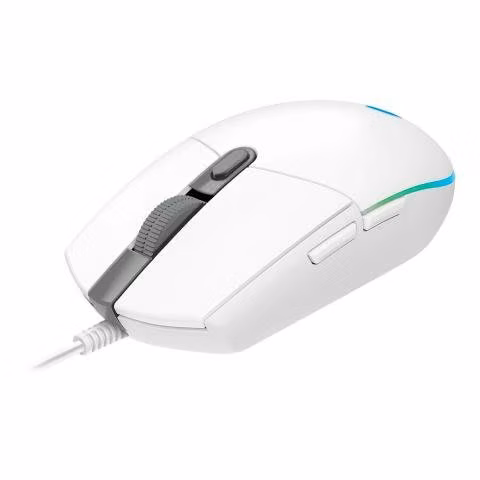 Mouse Gaming Alambrico Optico Logitech G203 RGB