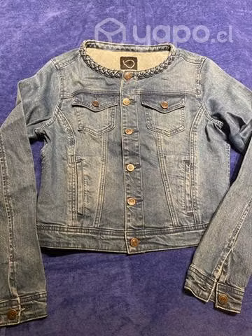 Chaqueta mezclilla IO MUJER TALLA 42, como nueva