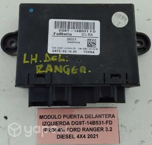 Modulo Pta del izq DG9T-14B531-FD (FRD040) Ranger
