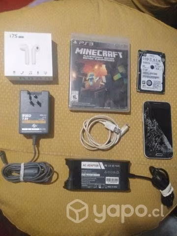Accesorios, cargadores, etc