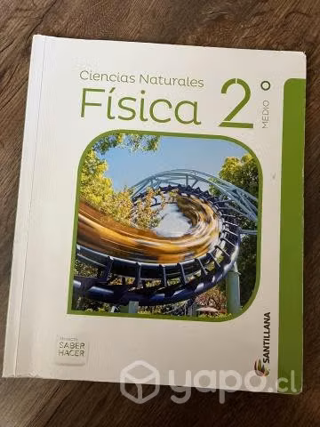 Libro de física de 2 medio Santillana