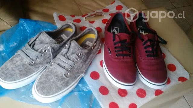 Zapatillas Vans 7Us y 8 Us. Valor c/u Leer