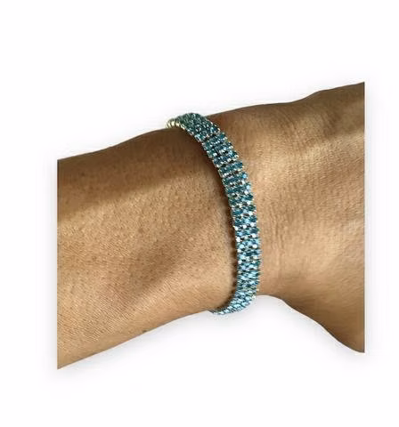 Pulsera Circon / Fantasía Fina - Nueva Importada
