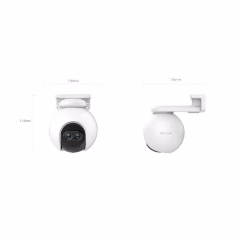 Cámara wifi ezviz c8pf doble lente