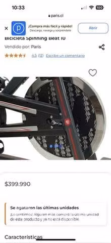 Bicicleta Spinning