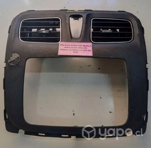 Moldura Radio Con Rejilla Ventilación Renault