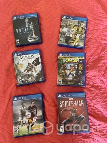 PlayStation 4 (PS4) 500 GB + 6 juegos