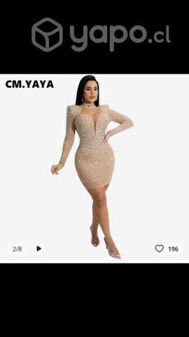 Vestido cristaleria - Imagen 2