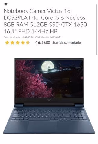 Notebook HP VIctus
