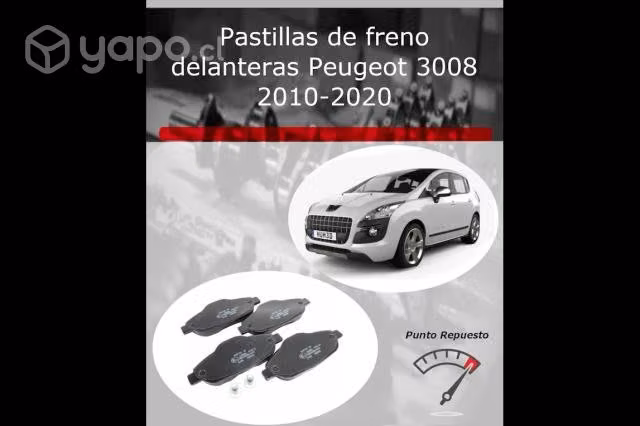 Pastillas de freno Peugeot 3008 2010-2020