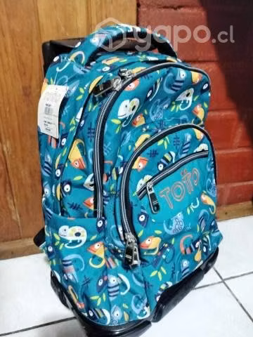 Mochila Totto con ruedas 25 lts