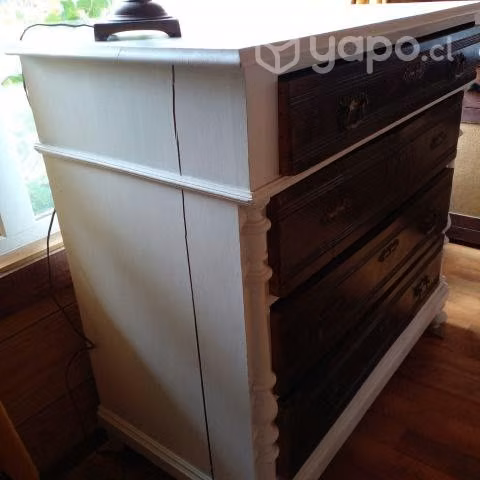 Mueble alacena antiguo doble repisa