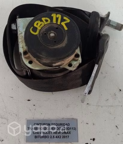 Cinturon Seguridad Tras Izq Chv New Dmax 2017