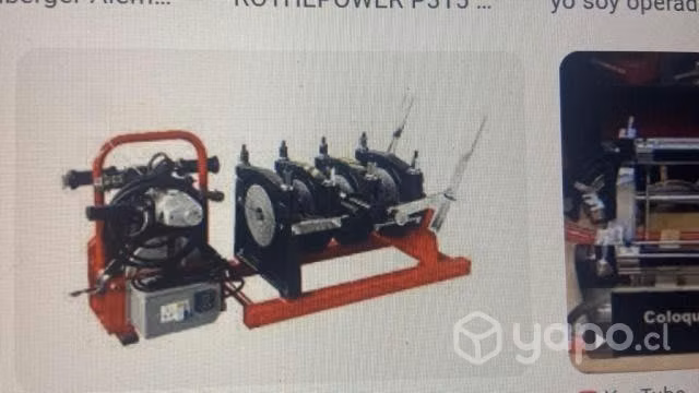 Maquina termofusion