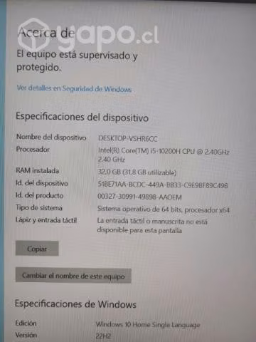 Notebook DELL G15 5510