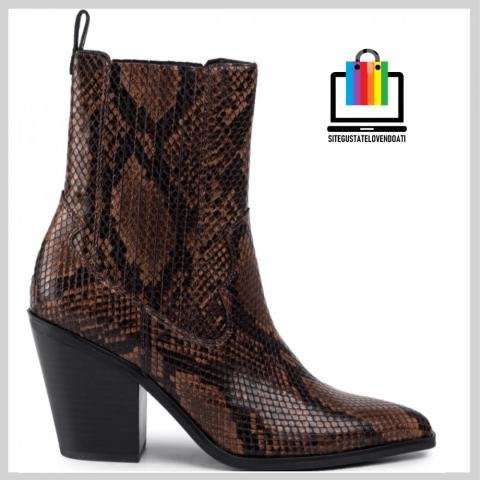 Botines Aldo modelo Drerissa Piel De Serpiente - Imagen 3