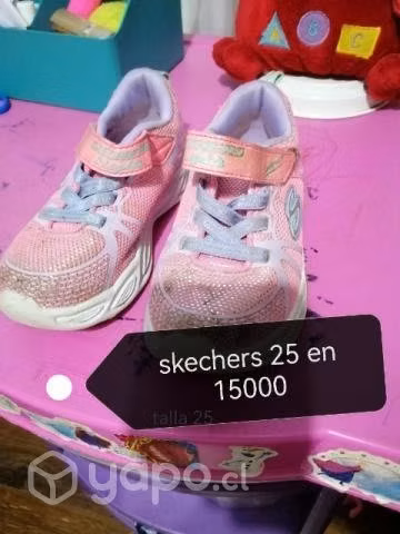 Zapatos y zapatilla niña diferentes tallas