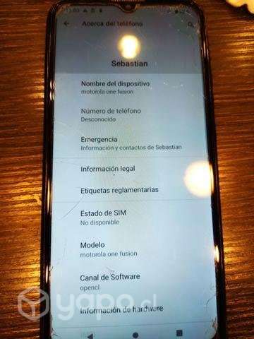 Motorola One Fusion 4gb Ram 128gbRam - Imagen 2