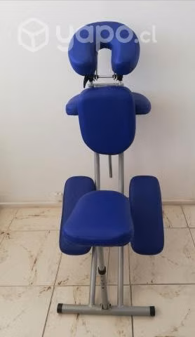 Silla para masaje color azul - Imagen 2