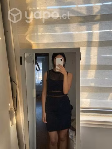 Vestido fiesta negro