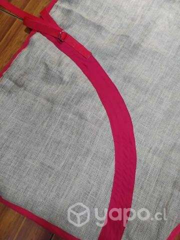 Carpa Caballo Arpillera - Yute con polar