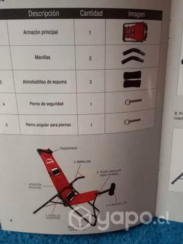 Maquina para hacer ejercicio