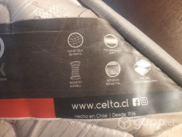 Colchon 1 plaza marca celta apolo black