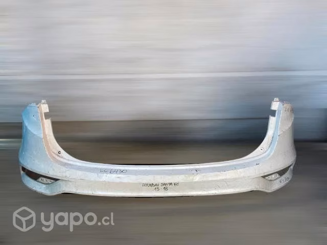 Parachoque trasero hyundai santa fe 2015-2018