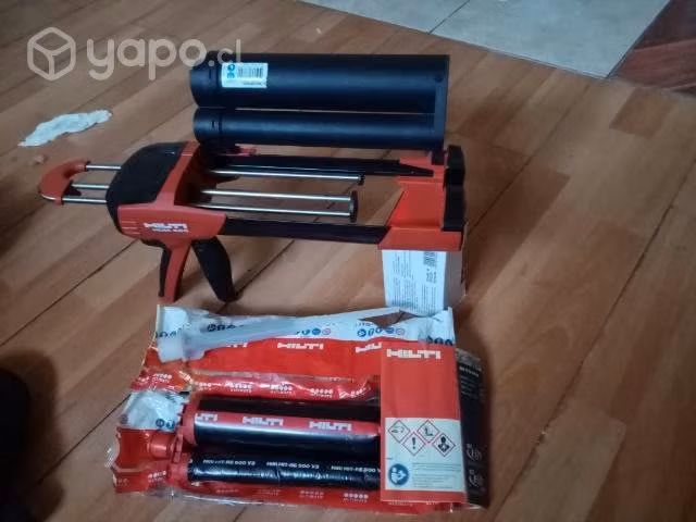 Aplicador hilti más adhesivos