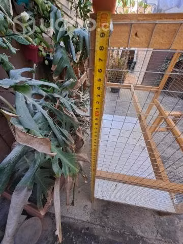 Jaula de madera