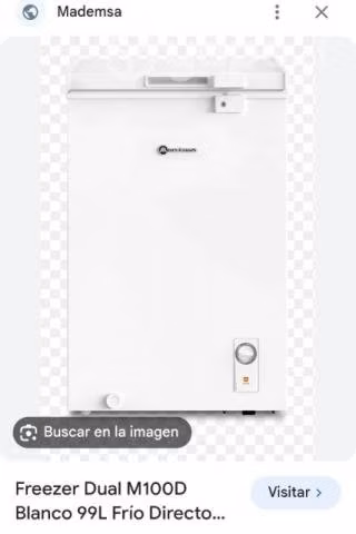 Congeladora nueva Madensa