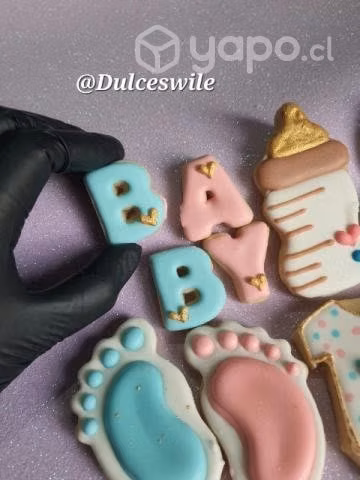Galletas personalizadas cumpleaños, bautizos,