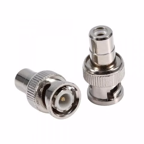 X1 Adaptador Bnc A Rca Hembra Para Camara Cctv