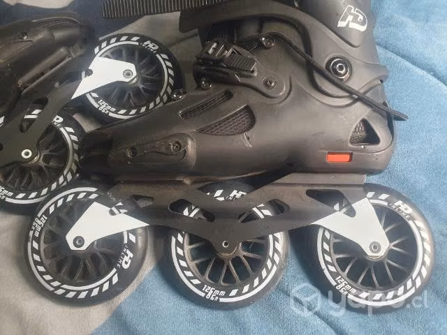 Patines HD In Line talla 45, en excelente estado