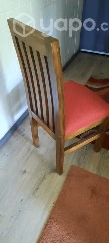 Comedor de madera pino completo (6 sillas)