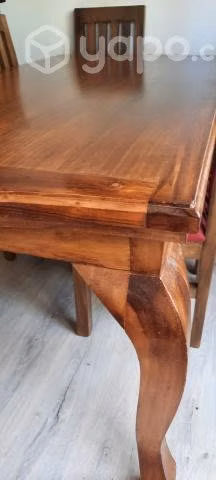 Comedor de madera pino completo (6 sillas)