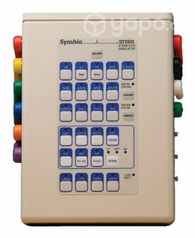 Monitor desfibrilador Zoll y Simulador de ritmo: r