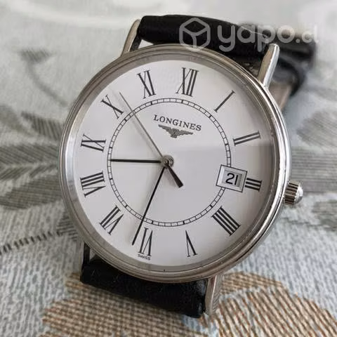 Reloj longines presence cuarzo acero