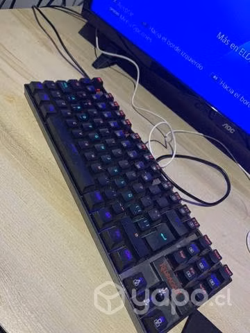 Teclado kumara k552 y mouse razer death adder