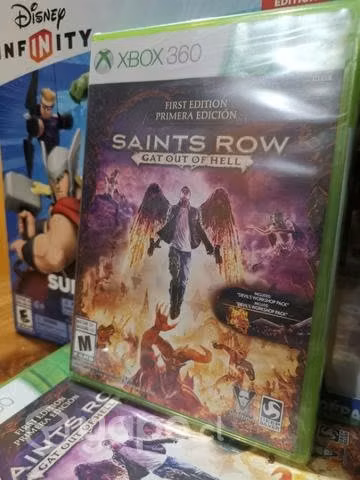 Saint row cat out of hell (xbox 360 - sellado)