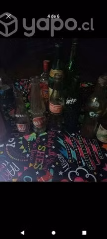 Botellas antiguas de vidrio - Imagen 3