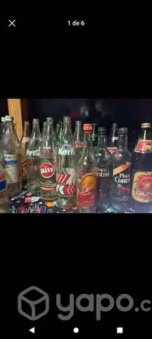 Botellas antiguas de vidrio - Imagen 4