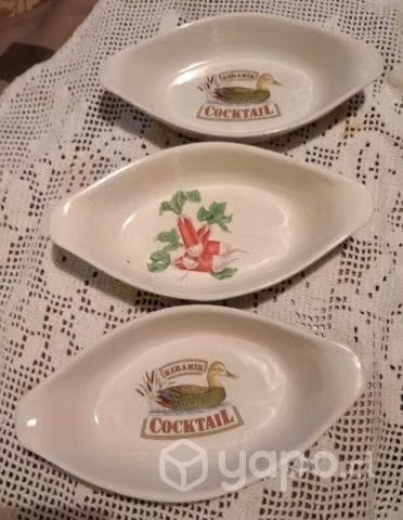 Vendo 3 hermosas fuentes vintage