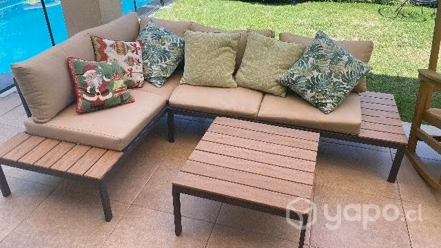 Terraza poco uso